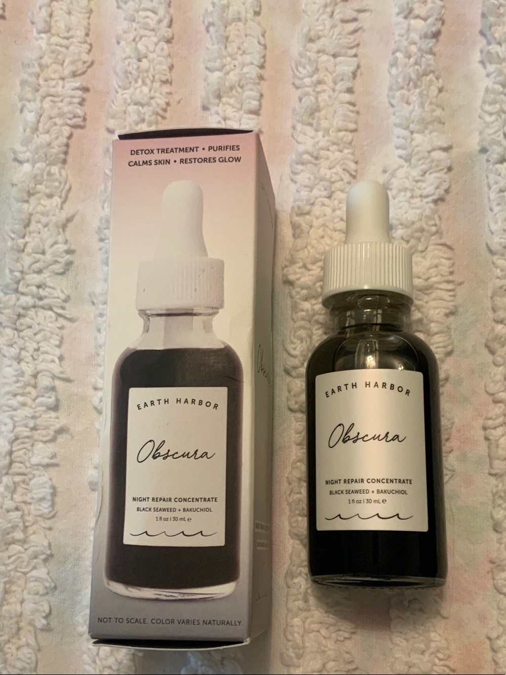 Earth Harbor Obscura Night Repair Concentrate - Black Seaweed